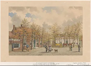 Wisseloord estate in Muiderberg, 1827-1898. Creator: Johan George Lodewijk Rieke