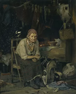 Magician Collection: A Witch, 1879. Artist: Savitsky, Konstantin Apollonovich (1844-1905)
