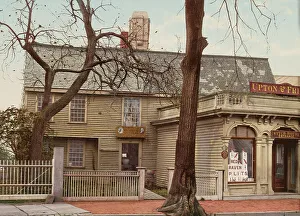 Photochrom Print Prints: The Witch House, Salem, c1901. Creator: Unknown