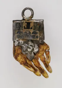 Discovery of Witches Gallery: Witch moles paw (Mole Amulet), 18th century. Artist: Anonymous