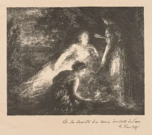 Witchcraft, 1899. Creator: Henri Fantin-Latour (French, 1836-1904)