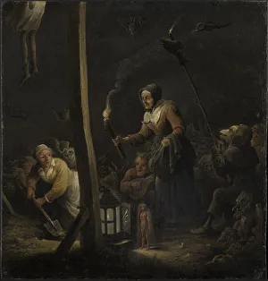 Witches under the gallows
