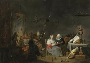 Discovery of Witches Gallery: The Witches Sabbath. Artist: Teniers, David, the Younger (1610-1690)
