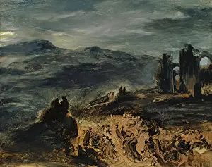 Gathering Prints: Witches Sabbath Scene, c1831-1833