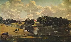 Masterpieces Of Painting Gallery: Wivenhoe Park, Essex, 1816. Artist: John Constable