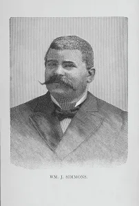 G M Rewell Company Prints: Wm. J. Simmons, 1887. Creator: Unknown