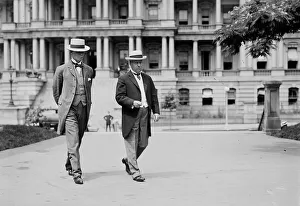 Philander Knox Prints: Wm. Sulzer - Secy Knox, between c1910 and c1915. Creator: Bain News Service