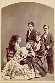 Jeremiah Gallery: Wohes Family, New York, 1870s. Creator: Jeremiah Gurney