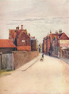 Woking, Old Village, 1911, (1914). Artist: Jamess Ogilvy