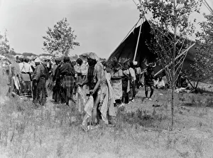 Canine Prints: The Wolf, animal dance-Cheyenne, c1927. Creator: Edward Sheriff Curtis