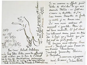 Jehan Prints: The Wolf, c1900-1933. Artist: Jehan Rictus