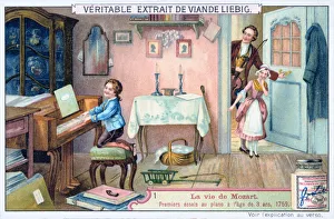 Wolfgang Amadeus Gallery: Wolfgang Amadeus Mozart in 1759 (1906)