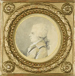 Wolfgang Amadeus Mozart. Artist: Saint-Aubin, Augustin, de (1736-1807) Wolfgang Amadeus Mozart. Artist: Saint-Aubin, Augustin, de (1736-1807)