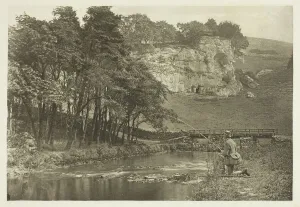 Edition 109 250 Prints: Wolfscote Bridge and Franklyn Rock, Beresford Dale, 1880s. Creator: Peter Henry Emerson
