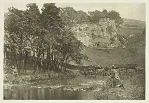 Edition 109 250 Gallery: Wolfscote Bridge and Franklyn Rock, Beresford Dale, 1880s. Creator: Peter Henry Emerson