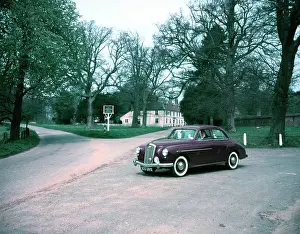 Wolseley Prints: Wolseley 4/44 near Blickling Hall, Norfolk, c1955-1970. Creator: Arthur Charles Kirby Ware