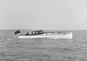 Wolseley Prints: Wolseley launch, 1914. Creator: Kirk & Sons of Cowes