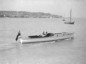 Wolseley motor launch, 1914. Creator: Kirk & Sons of Cowes