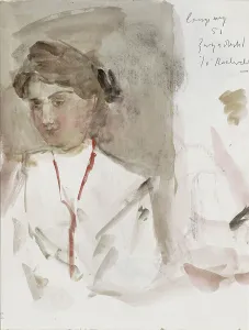 Isaac Lazerus Israels Prints: Woman, 1875-1934. Creator: Isaac Lazerus Israels