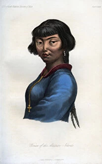 Woman of the Aleutian Islands, 1848