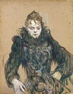 1892 Gallery: Woman with a Black Boa, 1892