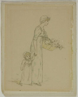 Holding Hands Gallery: Woman with Child, n.d. Creator: Catherine Greenaway
