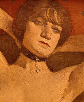 Marquet Collection: Woman on a Couch Detail, 1912. Artist: Albert Marquet