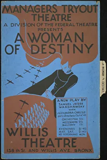 A Woman of Destiny, New York, 1936. Creator: Unknown