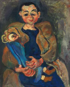 Chaim 1893 1943 Prints: Woman with the doll, 1923-1924