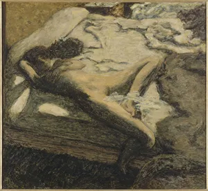 Bedroom Scene Gallery: Woman Dozing on a Bed or The Indolent Woman, 1899