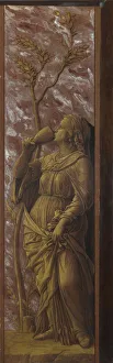 Ancient Roman Festivals Gallery: A Woman Drinking, c. 1500. Artist: Mantegna, Andrea (1431-1506)