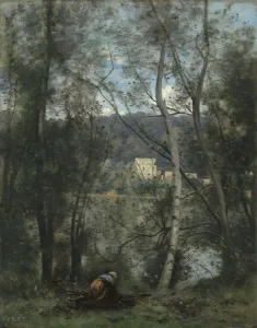 Gathering Prints: A Woman Gathering Faggots at Ville-d Avray