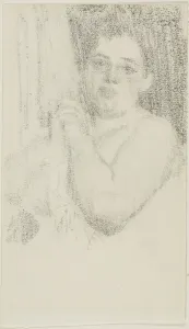 Zorn Anders Prints: Woman with Hands Clasped, n.d. Creator: Anders Leonard Zorn