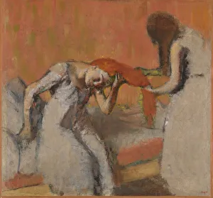 After A Bath Gallery: Woman having her hair combed, 1896
