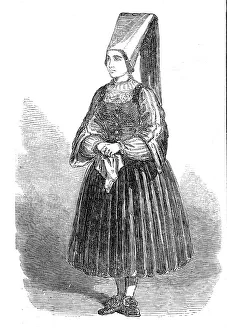 Woman of Ostenfeldt, 1854. Creator: Unknown