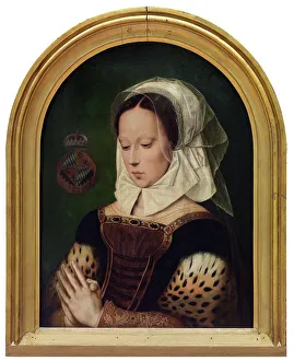 Devout Prints: Woman at Prayers, 1525. Creator: Ambrosius Benson