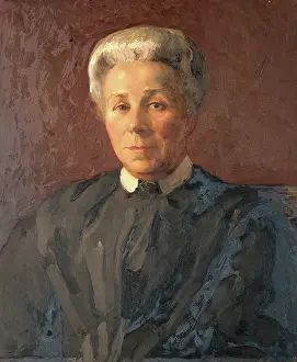 Feminist Prints: A woman, previously designated as Elizabeth Garrett Anderson or Isabel Thorne