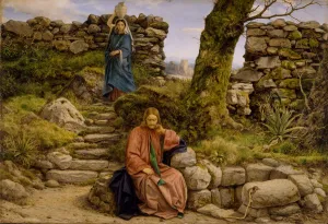 Dyce Prints: The Woman of Samaria, 1860. Creator: William Dyce