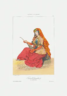 Grigori Grigorievich 1810 1893 Prints: Woman of Shamakhy (From: Scenes)