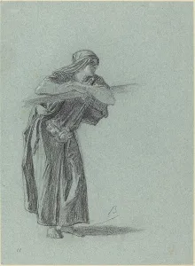 The Woman in the ?Song of Songs?, c. 1886. Creator: Alexandre Bida