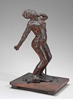 Edgar Gallery: Woman Stretching, c. 1896 / 1911. Creator: Edgar Degas