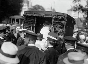 Police Car Prints: Woman Suffrage, 1917. Creator: Harris & Ewing