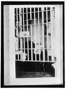Nineteenth Amendment Prints: Woman suffrage, jail cell, between 1916 and 1918