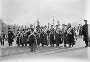 Sashes Prints: Woman Suffrage - March On Capitol, 1916