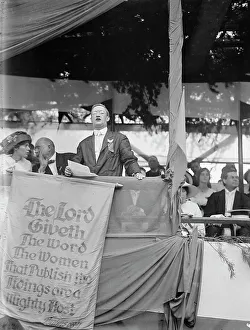 Support Prints: Woman Suffrage - Mayor of Hyattsville Address