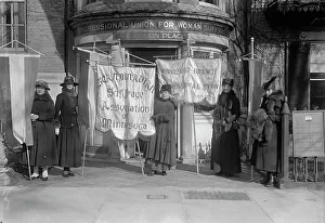 Suffragists Prints: Woman Suffrage - Minnesota Group at Headquarters