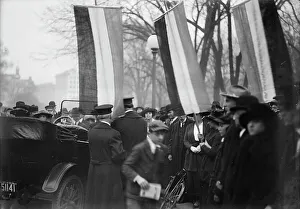 Pickets Prints: Woman Suffrage - Pickets, 1917
