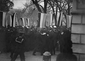 Pickets Prints: Woman Suffrage - Pickets, 1917