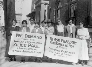 Protester Prints: Woman Suffrage - Pickets, 1917