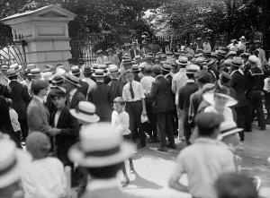 Protester Prints: Woman Suffrage - Riots, 1917. Creator: Harris & Ewing